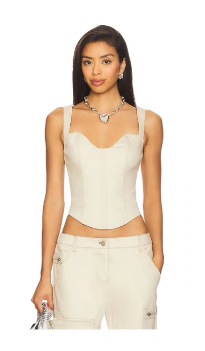 By.dyln Lucious Bodice In Neutral