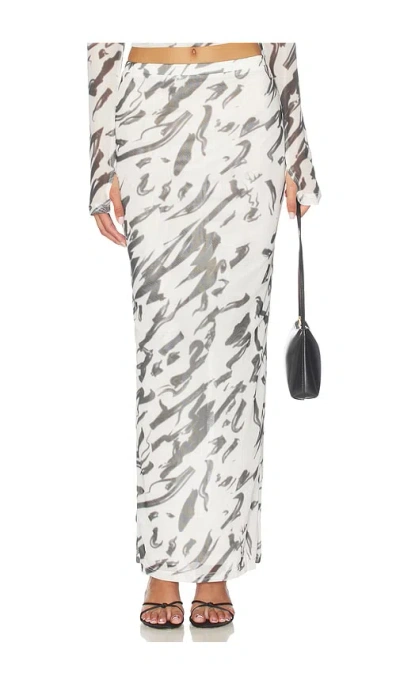 By.dyln Maddox Skirt In White