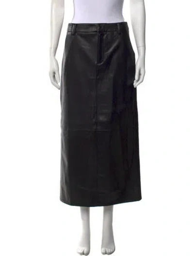 Pre-owned By.dyln Midi Length Skirt In Black