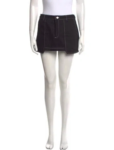 Pre-owned By.dyln Mini Skirt In Black