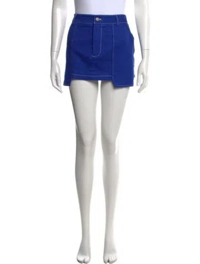 Pre-owned By.dyln Mini Skirt In Blue