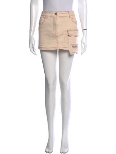 Pre-owned By.dyln Mini Skirt In Neutrals