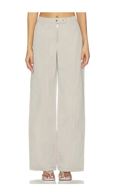 By.dyln Tasha Wide Leg In Neutral