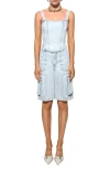By.dyln Tyler Cargo Shorts In Blue