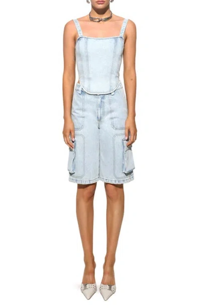 By.dyln Tyler Cargo Shorts In Blue