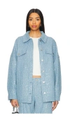 By.dyln Valentino Jacket In 블루