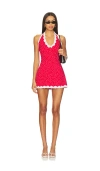 By.dyln X Revolve Monet Mini Dress In Red