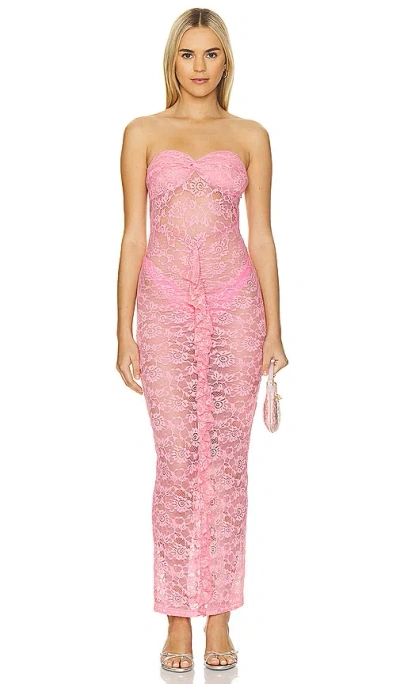 By.dyln Yasmin Maxi Dress In Pink