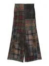 Bye Patchwork Design Trousers In Multi