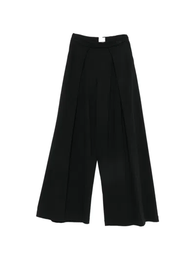 Bye Pleated Palazzo Pants In Black