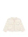 Bye Cotton Blend Short Jacket In Pink