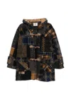 Bye Patchwork Hooded Jacket In Multi