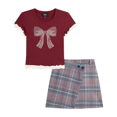 Byer California Big Kid Girls 2-pc. Skirt Set In Red