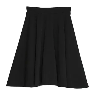 Byer California Big Kid Girls Mid Rise A-line Skirt In Black