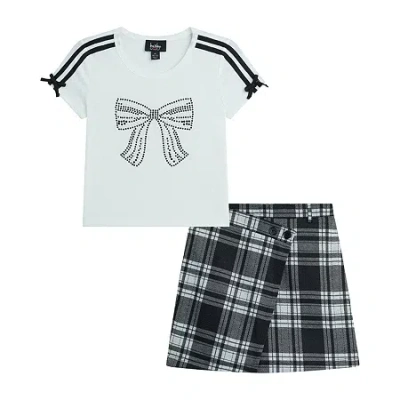 Byer California Kids' Girls Plus 2-pc. Skirt Set In Black