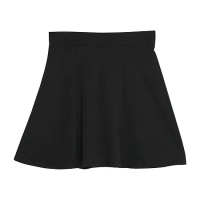 Byer California Little & Big Kid Girls Mid Rise A-line Skirt In Black