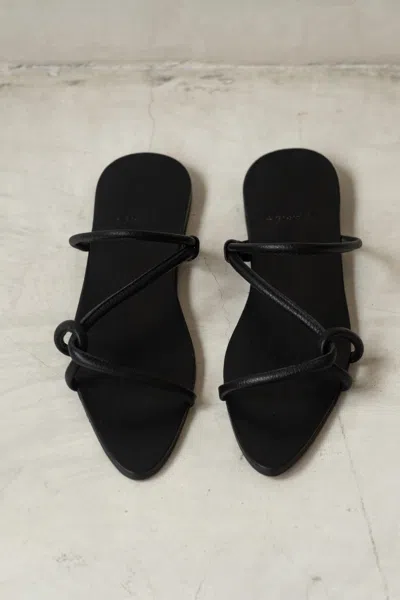 Byjames Women's Frida Pointed Toe Sandal In Black