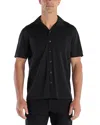 Bylt Basics Camp Collar Shirt In Black