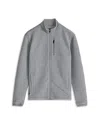 Bylt Basics Padded Zip Front Jacket In Gray