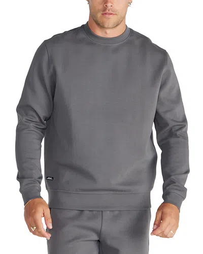 Bylt Basics Roamknit Crewneck Sweatshirt In Gray