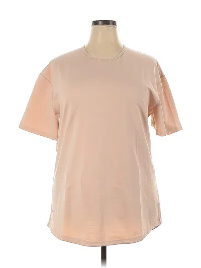 Pre-owned Bylt Short Sleeve T-shirt In Brown