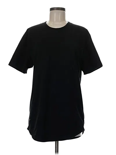 Pre-owned Bylt Short Sleeve T-shirt In Black