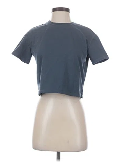 Pre-owned Bylt Short Sleeve T-shirt In Blue