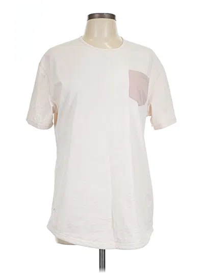 Pre-owned Bylt Short Sleeve T-shirt In White