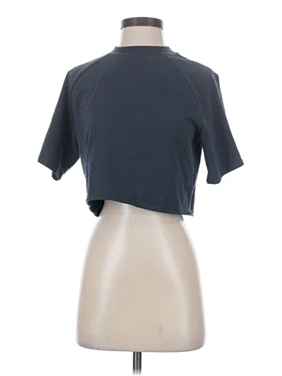 Pre-owned Bylt Short Sleeve Turtleneck In Gray