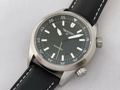 Pre-owned Byop Navtimer Pilot Watch Seiko Automatic Sapphire Swiss C3 Lume