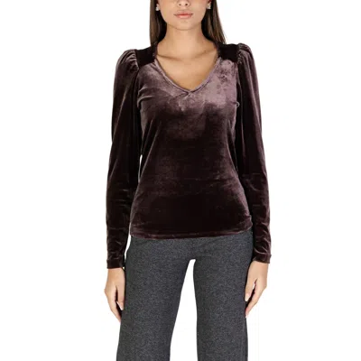 B.young B. Young Polyester Tops & Women's T-shirt In Brown