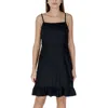 B.young Black Linen Dress