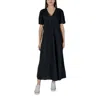 B.young Black Linen Dress