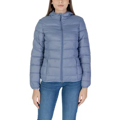 B.young Blue Nylon Jackets & Coat
