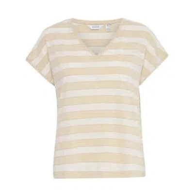 B.young Bysanto T-shirt Safari Mix In Neutral