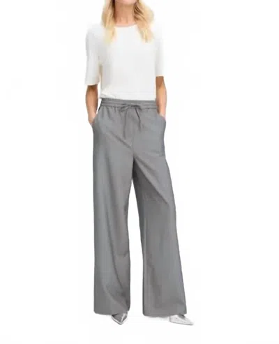 B.young Danta Wide Leg Trouser In Grey In Gold