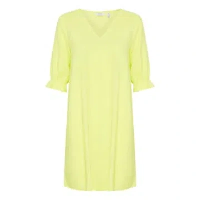 B.young Falakka A Shape Dress In Sunny Lime In Green
