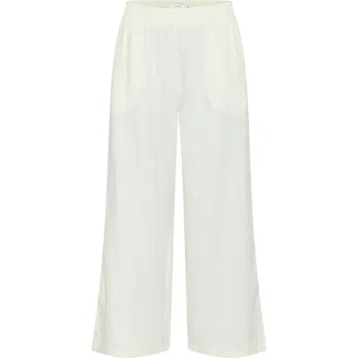 B.young Falakka Wide Leg Pants In White