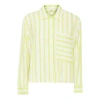 B.YOUNG FUNDA LS SHIRT IN SUNNY LIME MIX