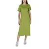 B.young Green Cotton Dress