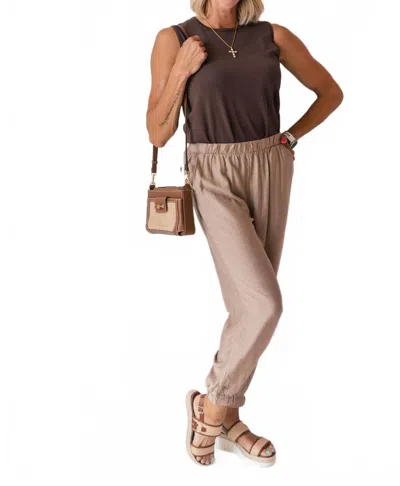 B.young Joannie Balloon Pants In Stucco In Multi