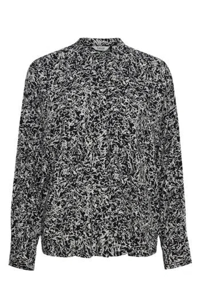 B.young Josa Button-up Shirt In Gray