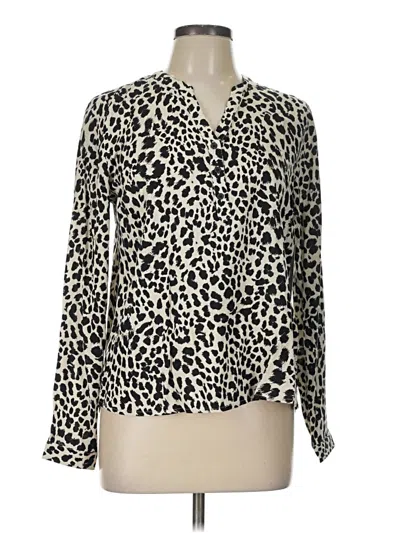 B.young Long Sleeve Blouse In Ivory