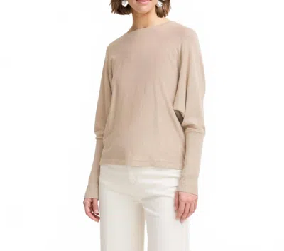 B.young Morla Pullover In Humus Melange In Neutral
