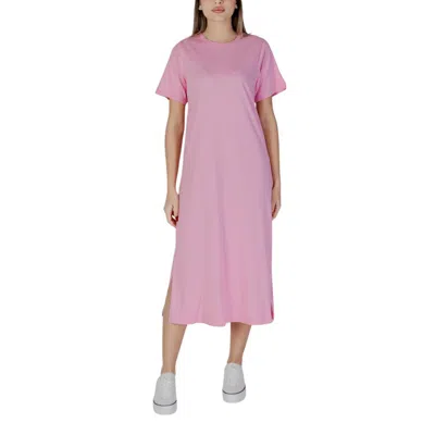 B.YOUNG MULTICOLOR COTTON DRESS