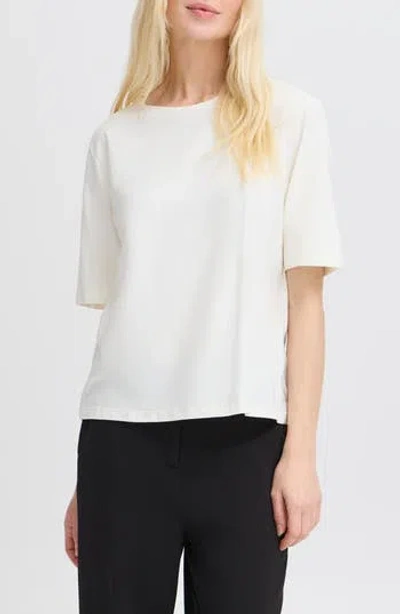 B.young Pamila Half Sleeve T-shirt In White