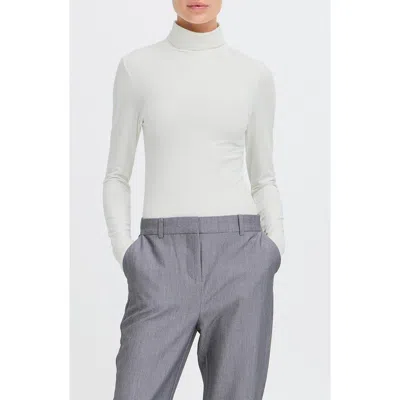 B.young Pamila Turtleneck Top In White