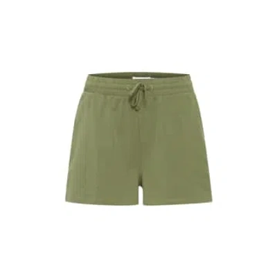 B.young Pandinna Shorts In Olivine In Green