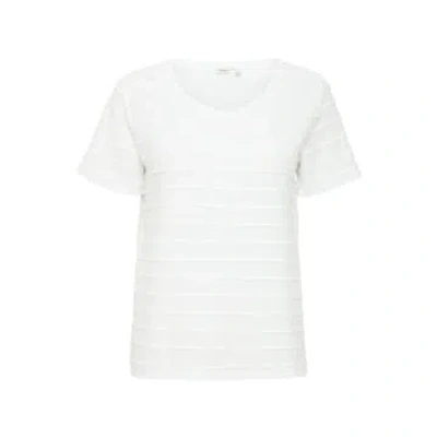 B.young Raisa T Shirt In Optical White