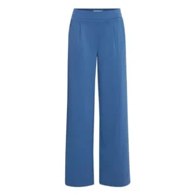 B.young Rizetta Wide Pants 2 In True Navy In Blue